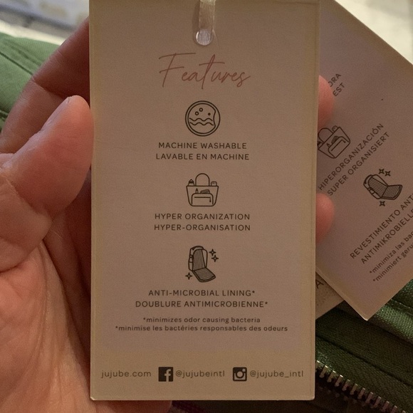 BNWT JuJuBe Diaper Bag Roots Studio Collection - Picture 9 of 13